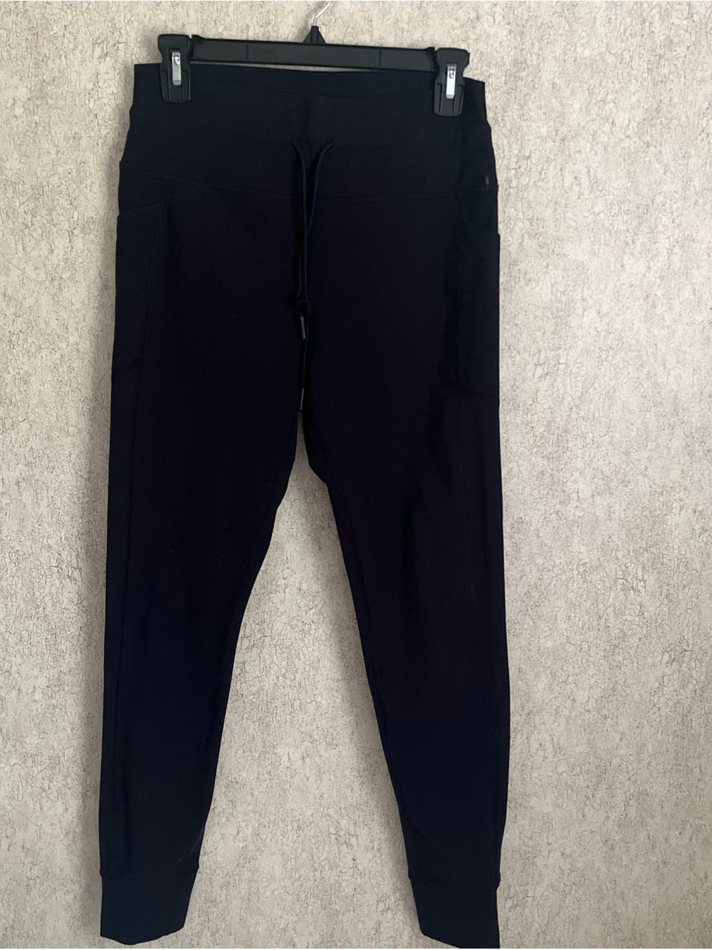 Spyder Active High Waisted Leggings Black Yoga Drawstring Pockets Ladies Medium